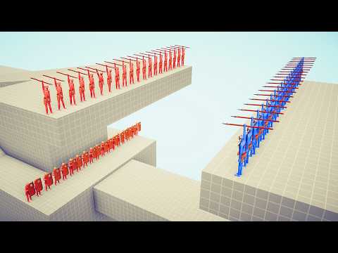 TOURNAMENT of BROKEN BRIDGE - Melee vs Ranged | TABS - Totally Accurate Battle Simulator