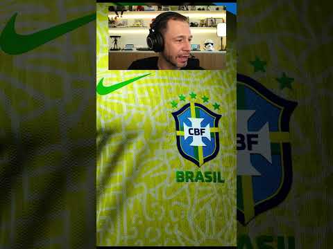 NOVA CAMISA DA SELEÇÃO 2024! #futebol #nike #seleçãobrasileira