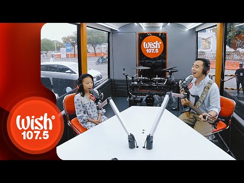 RJ Jimenez and Ellie Jimenez perform "More of You" LIVE on Wish 107.5 Bus