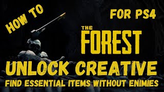 How to Unlock Creative | The Forest