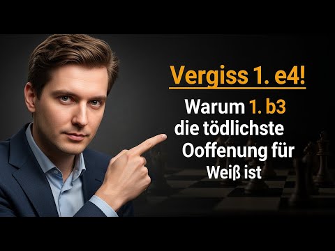 Vergiss 1. e4! Warum 1. b3 die tödlichste Eröffnung für Weiß ist