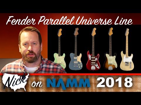 LEAKED! 2018 Fender Parallel Universe Line of Special Stratocasters and Telecasters!