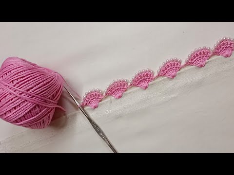 Easy dupatta neck and sleeves design/ asani se banaye gale aur aastin pe qureshia lace