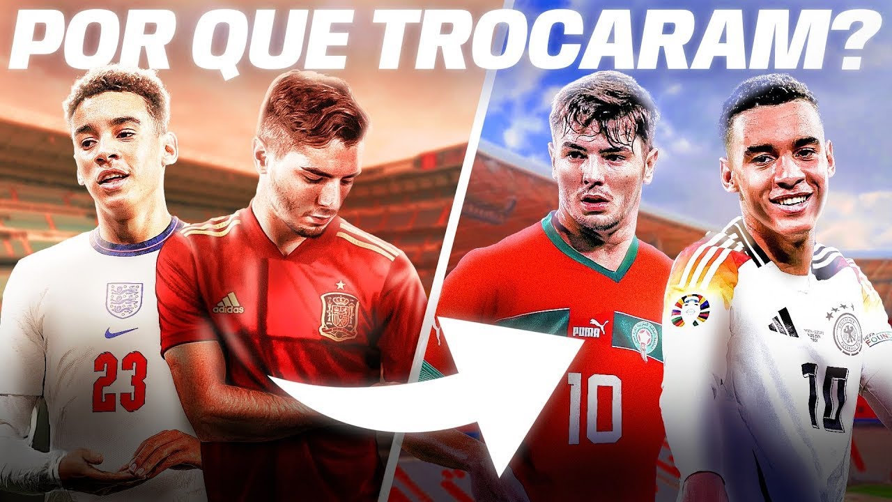 12 jogadores que MUDARAM de seleção 🔄