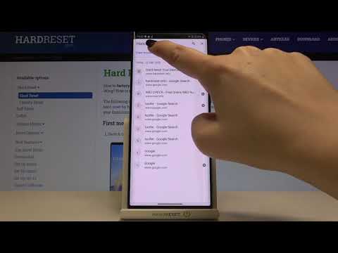 How to Clear Browsing Data in LG WING – Delete Google Searches