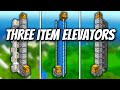 3 Item Elevators Minecraft Tutorial 1 21