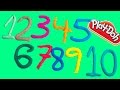 Play Doh Numbers Fun Learn Numbers 1 to 10 w/ Playdoh Playsets Hasbro Educational Toys & Games