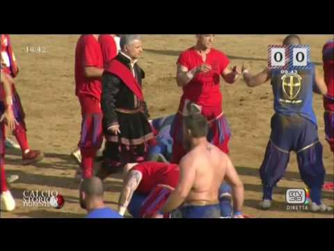 CALCIO STORICO FIORENTINO 2016 - ROSSI VS AZZURRI - 12 GIUGNO 2016