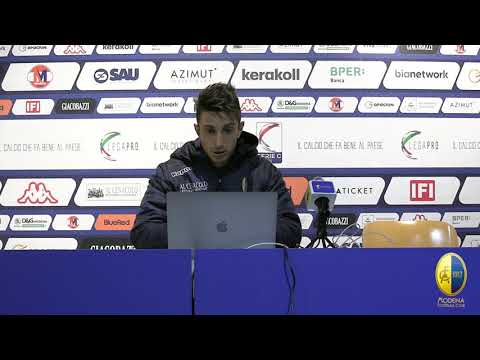 MFC/TV le parole di Luca Castiglia dopo Modena Ravenna #modenafc