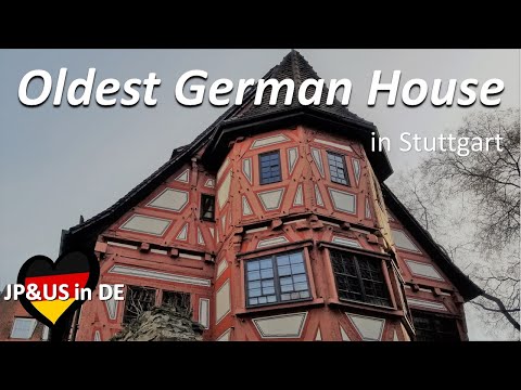 【Germany Vlog /ドイツ】🇩🇪Visit the oldest residential building in Stuttgart/Walking around Bad Cannstatt