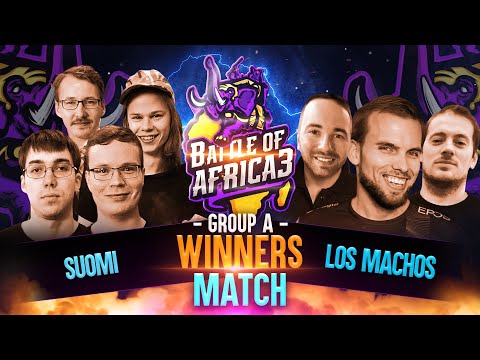 SUOMI VS LOS MACHOS insane matchup to get in Quarterfinals Battle of Africa 3 Group A