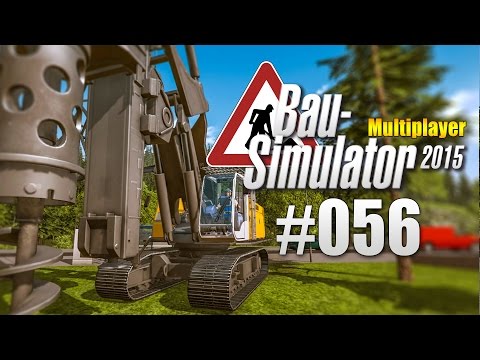 Bau-Simulator 2015 Gold Multiplayer #056 - Wir sind zurück! Das verflixte Drehbohrgerät leider auch