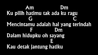 Download lagu Chord & Lirik Kupilih hatimu Ussy Andika | chord cover mp3