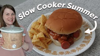 Why YOU need to use your Slow Cooker this Summer! 🏖🌞 Sloppy Jane Sandwiches