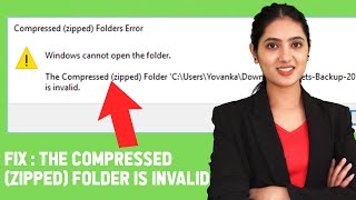 Fixed : The Compressed Zipped Folder Is Invalid Error [ 100% Worked ]