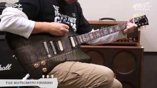 Video thumbnail for 週刊ギブソンVol.43〜Gibson Custom TAK MATSUMOTO FIREBIRD　松本孝弘（B'z）シグネチャー by digimartnet