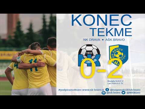 Vrhunci tekme  NK Drava - AŠK Bravo ( 0 : 2 )