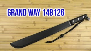 Grand Way 148126 (мачете) - відео 1