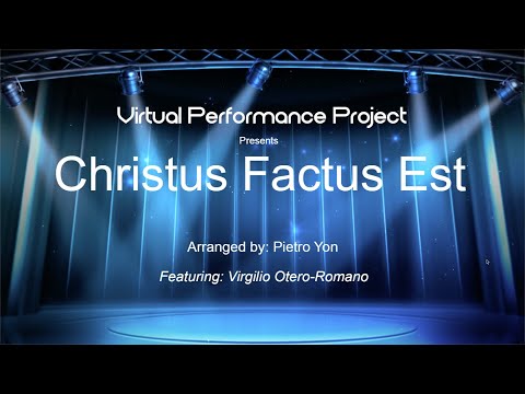 Video thumbnail for Christus factus est