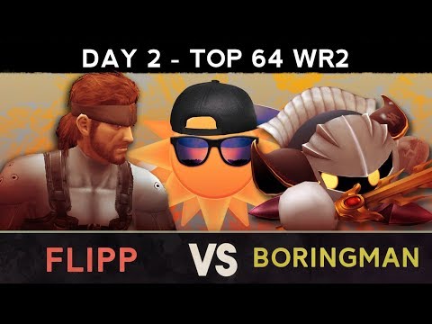 EBB PM Top 64 - Losers ft. Flipp (Snake) VS Boringman (Meta Knight, Sonic)