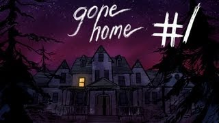 Gone Home - Part 1 | ANYBODY HOME? | Interactive Story Exploration Game | Gameplay/Commentary