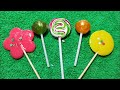 Satisfying Video Asmr Lollipops Candy And Chocolate Gummy Candy Opening