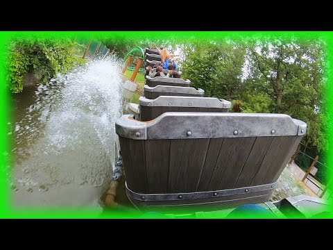 Saven - Onride POV Back Row - Fårup Sommerland 2020 | NEW Family Boomerang