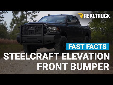 Steelcraft Elevation Front Bumper Fast Facts on a 2020 Ram 2500