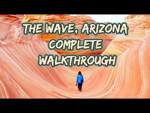 The Wave Hiking Complete Walkthrough | THE MOST EPIC HIKE EVER |Best Hike in Arizona| Coyote Buttes