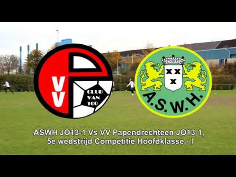 VV Papendrecht JO13-1 Vs ASWH JO13-1