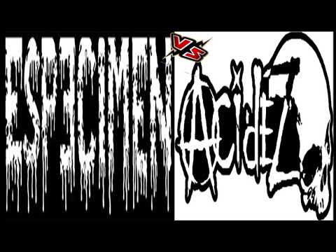 ESPECIMEN VS ACIDEZ RECOPILACION