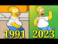 Evolution Of The Simpsons Games 1991 2023