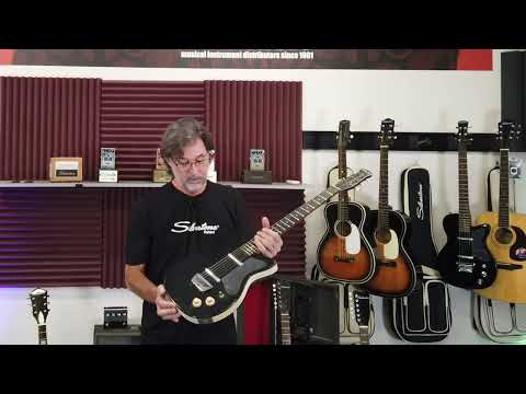 Silvertone 1303 2010s - Black w/ Gig bag image 9