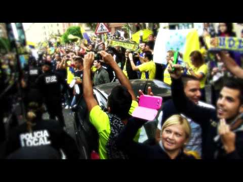 ESCOLTA DEL G.O.I.A. A LA U.D. LAS PALMAS EN FASE DE PROMOCIÓN 2013