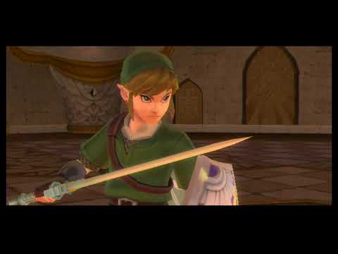 The Legend of Zelda: Skyward Sword\ Second Fight with Ghirahim. (No damage)