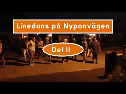 Linedans på Nyponvägen i Laholm -  Del 2