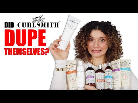 DID CURLSMITH DUPE THEMSELVES?! (fragrance free shine...