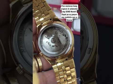 Original & Automatic SEIKO Watch