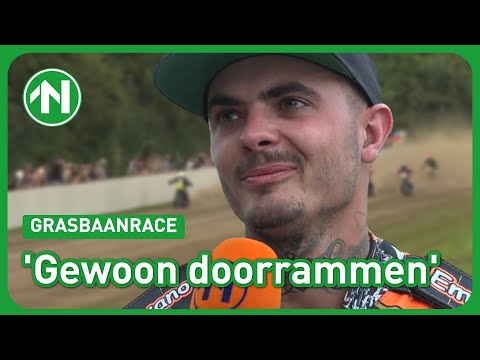 Grasbaancoureur ROMANO HUMMEL laat fans uit hun dak gaan: 'Ik heb mensen zien huilen'