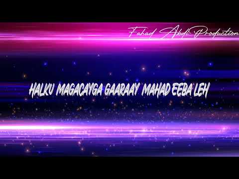 Ilkacase Qays | Maduusha | Official Audio Lyrics 2023