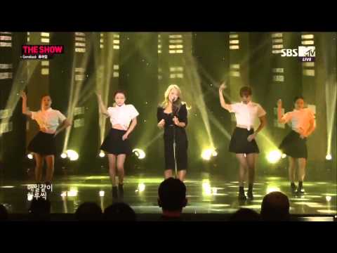 140902 Puer Kim (퓨어킴) - Bank (은행) @SBS The Show  - Live HD 720p