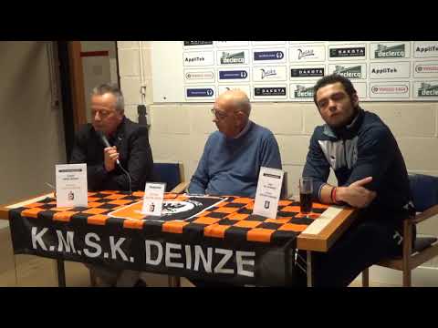 Perconferentie KMSK Deinze - K.F.C. V.W. Hamme (2018.03.10)