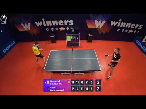 WINners League 01.02.2022 Hovorunets O. - Kaptanovskyi A. 18:00
