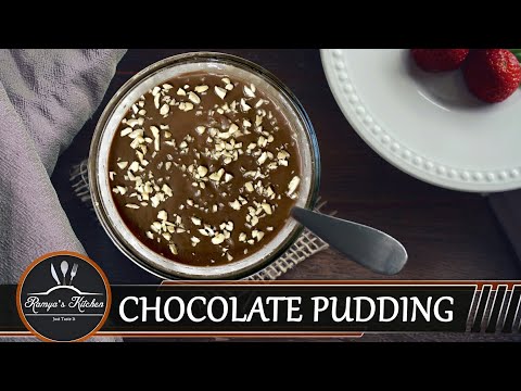 Chocolate pudding in tamil | Chocolate pudding recipe | Creamy chocolate pudding | Chocolate recipes