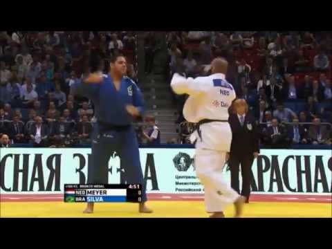 WCJudo 2014, R. MEYER (Ned) Vs R. SILVA (Bra)