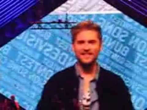 Johannes beim Bundesvisionsongcontest 2013