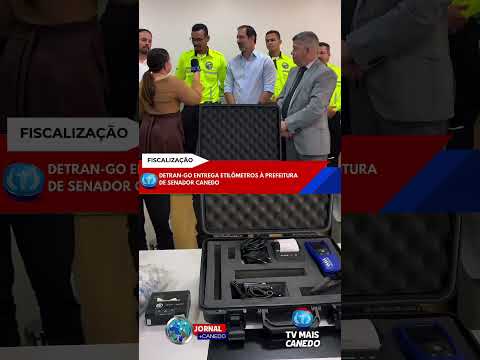 Detran-GO Entrega Etilômetros para Lei Seca em Senador Canedo e Reforça Segurança Viária