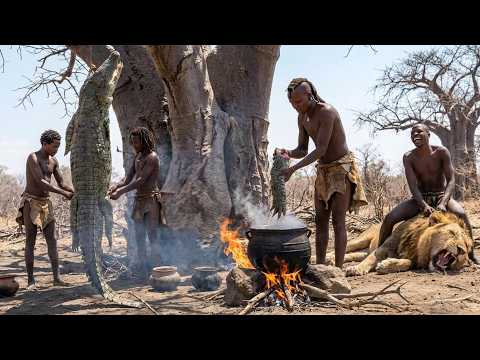 Split-Second Encounter — The Hadzabe Tribe Face Africa’s Deadliest Crocodiles