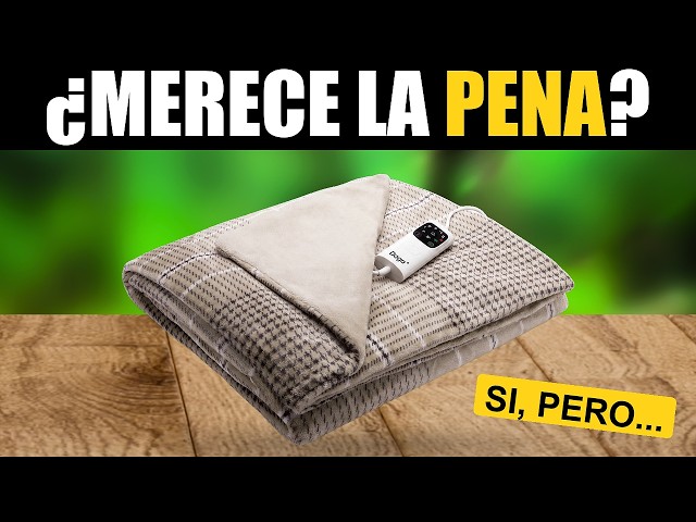 Vídeo relacionado con Daga Relax Suave, Manta térmica eléctrica de Sofá, Tecnología Intellisense, Tejido terciopelo, Multi Temporizador, 6 Niveles de Temperatura, 150x95 cm