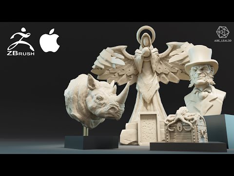 Zbrush for Ipad - 3D Sculpting Simplified